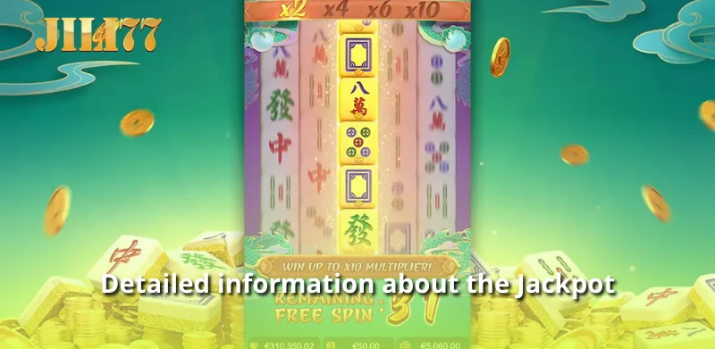 Detailed information about the Jackpot