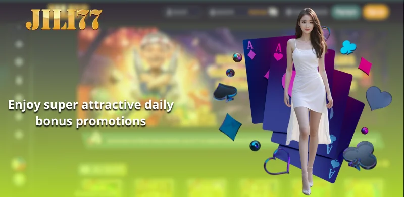 Enjoy super attractive daily bonus promotions