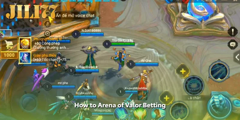 How to Arena of Valor Betting